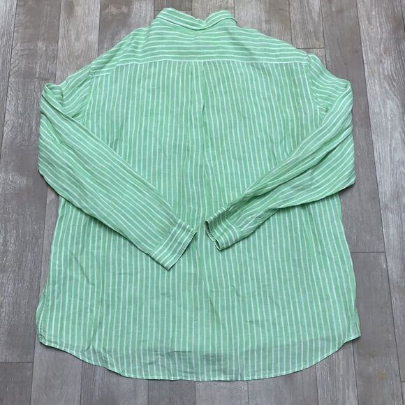 Mens Vineyard Vines Linen  Button Up Casual Shirt - Picture 2 of 5